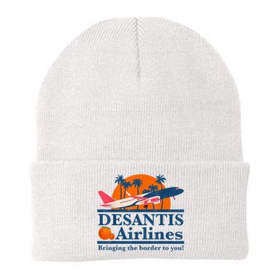 DeSantis Airlines Bringing The Border To You DeSantis 2024 Beanie