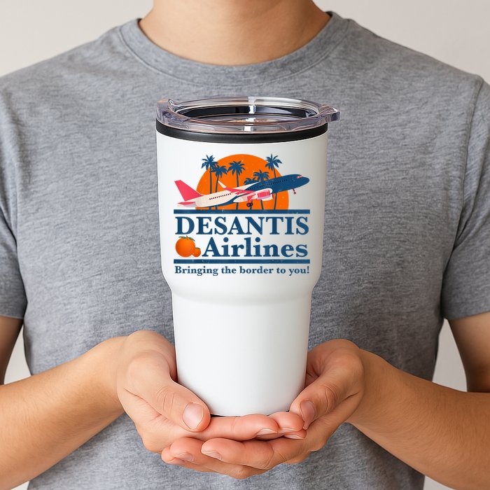 DeSantis Airlines Bringing The Border To You DeSantis 2024 Tumbler