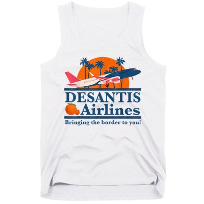 DeSantis Airlines Bringing The Border To You DeSantis 2024 Tank Top