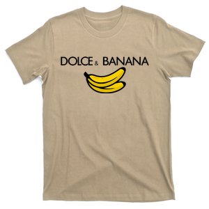 Dolce And Banana Funny Brand Name T-Shirt