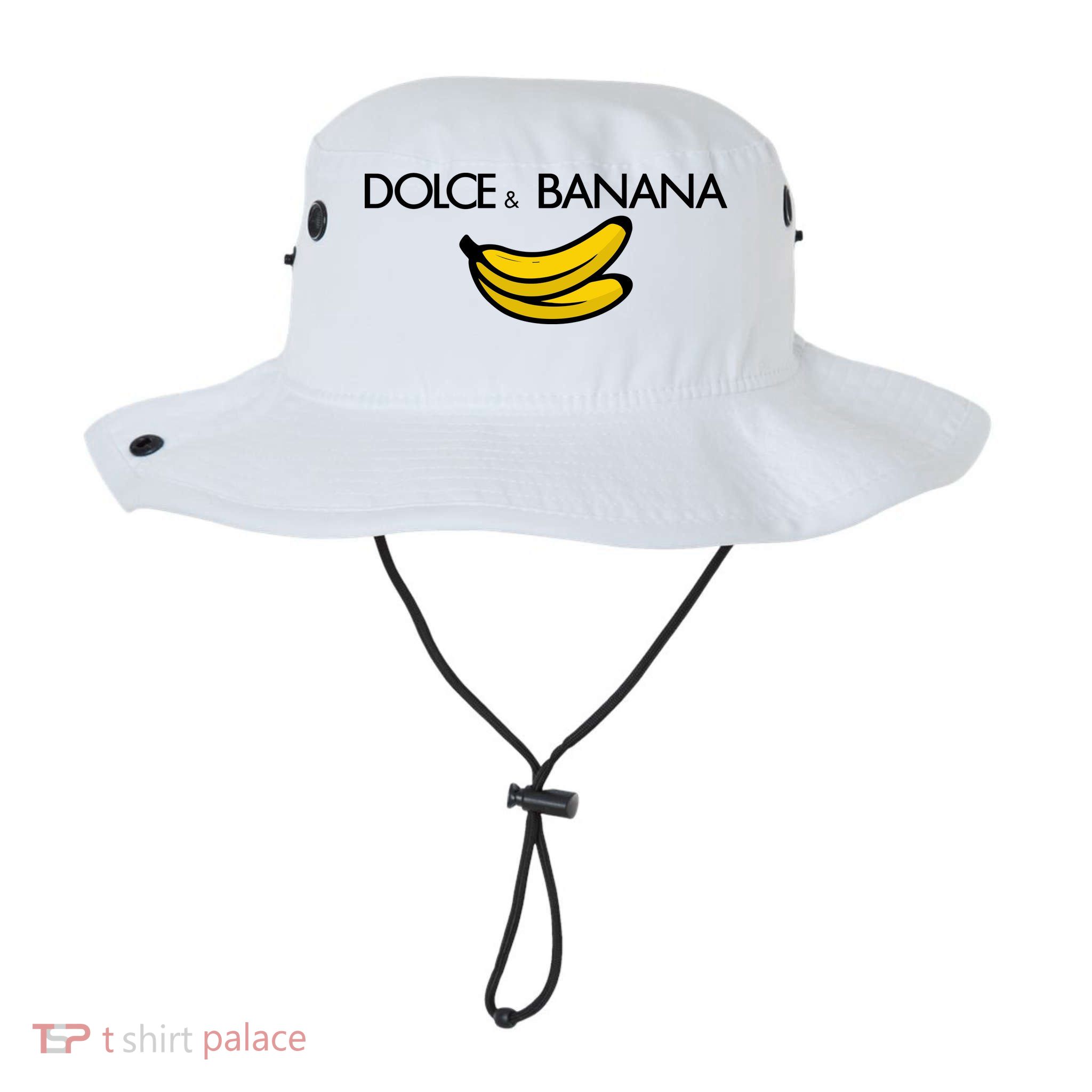 Dolce And Banana Funny Brand Name Bucket Hat