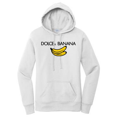 Dolce And Banana Funny Brand Name Women's Pullover Hoodie
