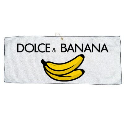Dolce And Banana Funny Brand Name Large Microfiber Waffle Golf Towel