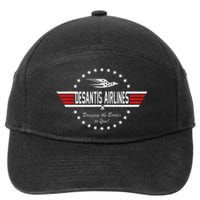 Desantis Airlines Bringing The Border To You 7-Panel Snapback Hat