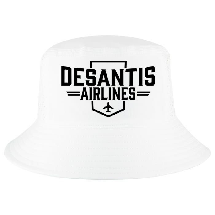 DeSantis Airlines Bringing The Border To You Funny Cool Comfort Performance Bucket Hat