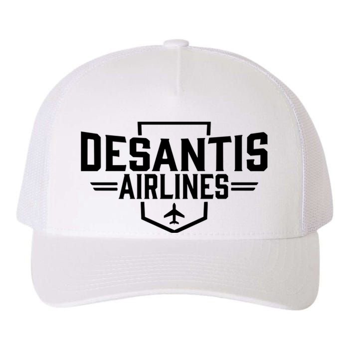 DeSantis Airlines Bringing The Border To You Funny Yupoong Adult 5-Panel Trucker Hat