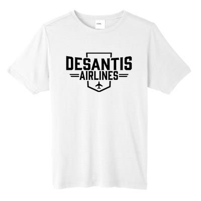 DeSantis Airlines Bringing The Border To You Funny Tall Fusion ChromaSoft Performance T-Shirt