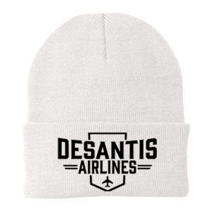 DeSantis Airlines Bringing The Border To You Funny Knit Cap Winter Beanie