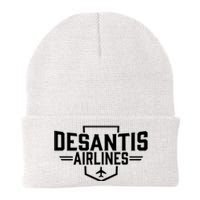 DeSantis Airlines Bringing The Border To You Funny Knit Cap Winter Beanie