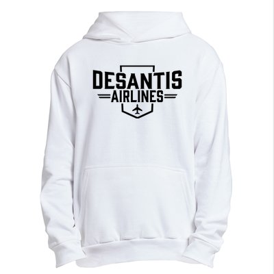 DeSantis Airlines Bringing The Border To You Funny Urban Pullover Hoodie