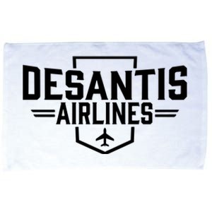 DeSantis Airlines Bringing The Border To You Funny Microfiber Hand Towel