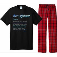 Daughter A Beautiful Soul Word Design Pajama Set