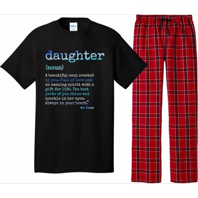 Daughter A Beautiful Soul Word Design Pajama Set