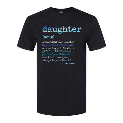 Daughter A Beautiful Soul Word Design Softstyle CVC T-Shirt