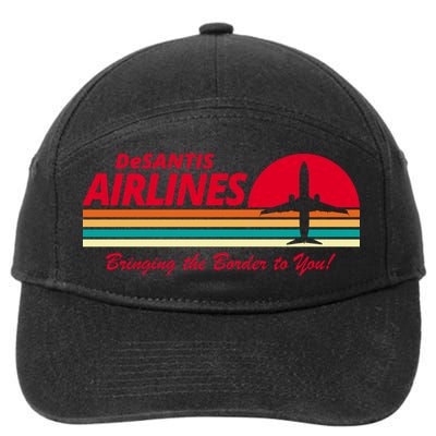DeSantis Airlines Bringing The Border To You 7-Panel Snapback Hat