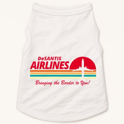DeSantis Airlines Bringing The Border To You Doggie Tank