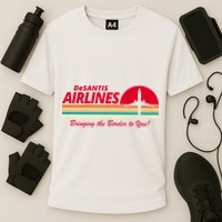 DeSantis Airlines Bringing The Border To You Performance Shirt