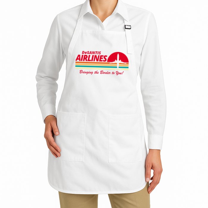 DeSantis Airlines Bringing The Border To You Apron