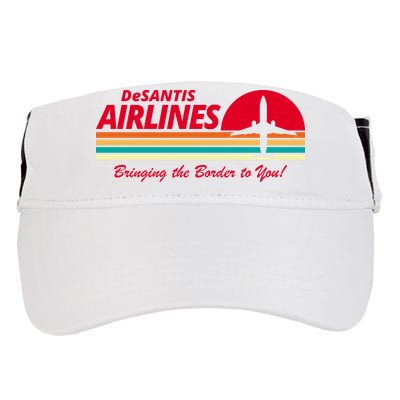 DeSantis Airlines Bringing The Border To You Adult Drive Performance Visor