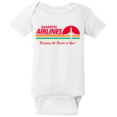 DeSantis Airlines Bringing The Border To You Baby Bodysuit