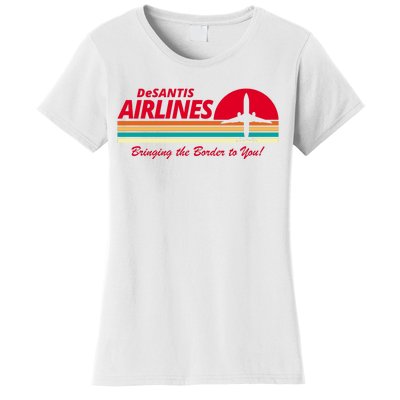 DeSantis Airlines Bringing The Border To You Women's T-Shirt