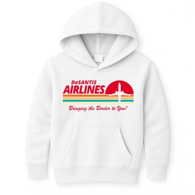 DeSantis Airlines Bringing The Border To You Kids Hoodie