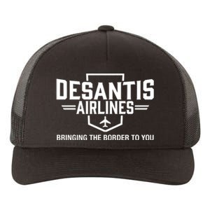 DeSantis Airlines Bringing The Border To You Funny Yupoong Adult 5-Panel Trucker Hat