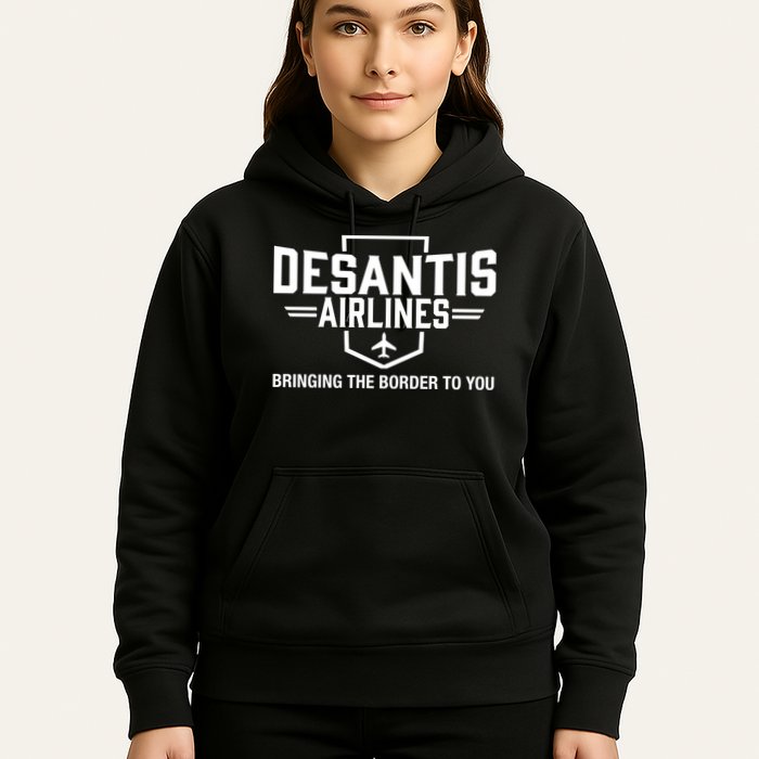 DeSantis Airlines Bringing The Border To You Funny Hoodie
