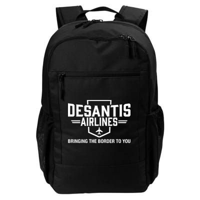 DeSantis Airlines Bringing The Border To You Funny Backpack