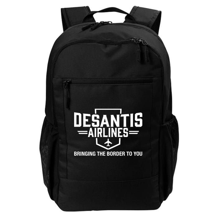 DeSantis Airlines Bringing The Border To You Funny Backpack