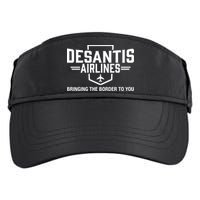 DeSantis Airlines Bringing The Border To You Funny Adult Drive Performance Visor