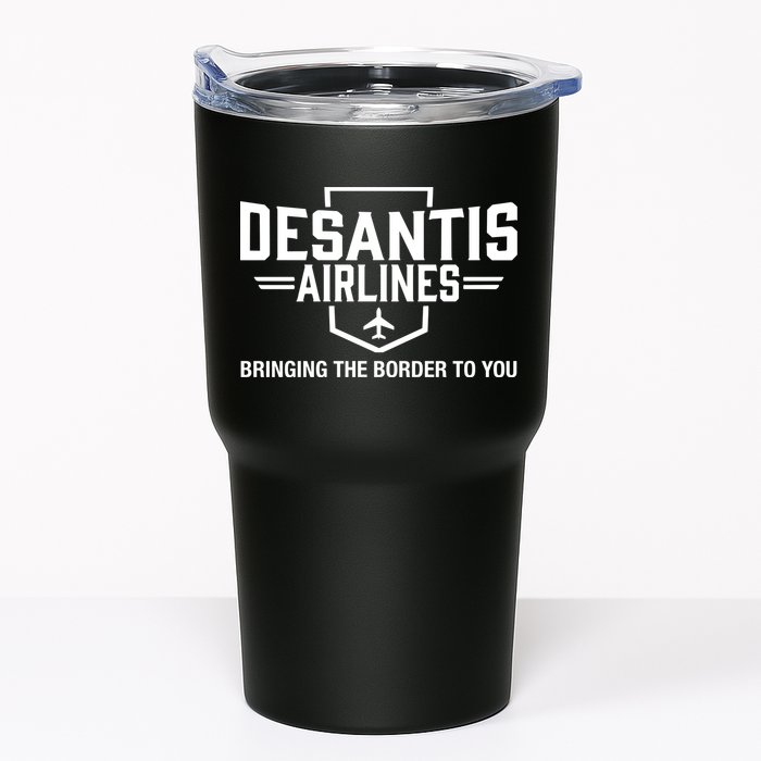 DeSantis Airlines Bringing The Border To You Funny Tumbler