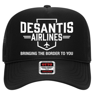 DeSantis Airlines Bringing The Border To You Funny Trucker Hat