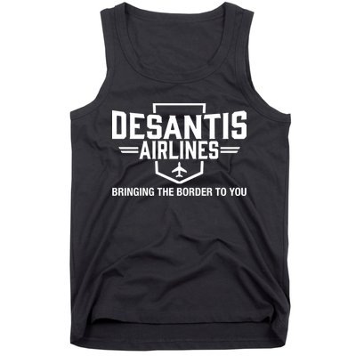 DeSantis Airlines Bringing The Border To You Funny Tank Top
