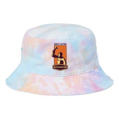 Direct Actions Beats Inactions Tie Dye Newport Bucket Hat