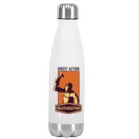 Direct Actions Beats Inactions Stainless Steel Insulated Water Bottle