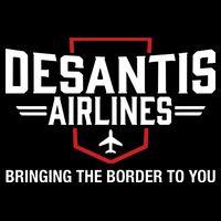 DeSantis Airlines Bringing The Border To You Funny Impact Tech Backpack