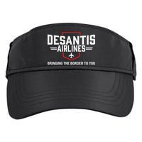 DeSantis Airlines Bringing The Border To You Funny Adult Drive Performance Visor