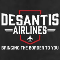 DeSantis Airlines Bringing The Border To You Funny Adult Drive Performance Visor