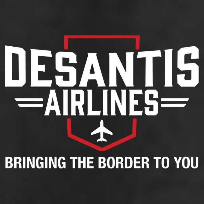DeSantis Airlines Bringing The Border To You Funny Adult Drive Performance Visor