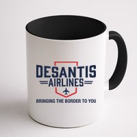 DeSantis Airlines Bringing The Border To You Funny Mug