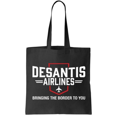DeSantis Airlines Bringing The Border To You Funny Bag