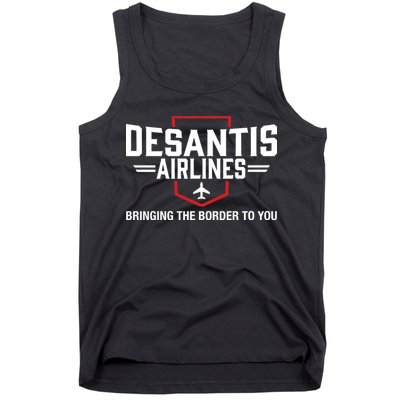 DeSantis Airlines Bringing The Border To You Funny Tank Top