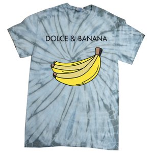 Dolce And Banana Funny Fashion Bananas Vegan Veggie Tie-Dye T-Shirt