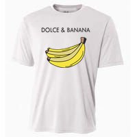 Dolce And Banana Funny Fashion Bananas Vegan Veggie Cooling Performance Crew T-Shirt