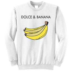 Dolce And Banana Funny Fashion Bananas Vegan Veggie Sweatshirt