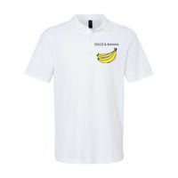 Dolce And Banana Funny Fashion Bananas Vegan Veggie Softstyle Adult Sport Polo