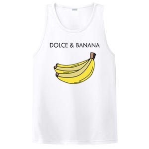 Dolce And Banana Funny Fashion Bananas Vegan Veggie PosiCharge Competitor Tank