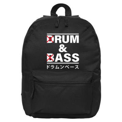Drum And Bass Japanese Funny 16 in Basic Backpack