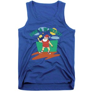 Dink And Be Merry! Santa Claus Fun Christmas Pickleball Memes Gift Tank Top